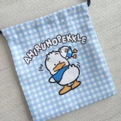 あひるのペックル 巾着　ポーチ　アベイル
