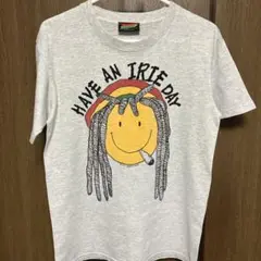 USED 90s USA製 JAMAICAN STYLE レゲエ スマイル T