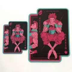 HUNTER×HUNTER ヒソカ オリジナルカットステッカー カード