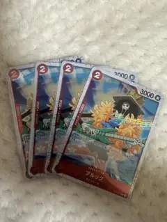 ONE PIECEカード　ブルック Foil ST01-011 C　4枚