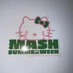 ハローキティ ステッカー MASH SUMMER WEEK