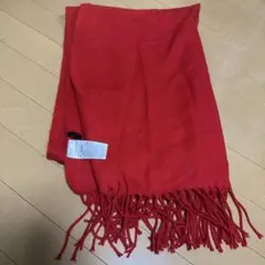 赤色フリンジマフラー アメリカンホリック
