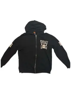 ※超貴重※BULLET CLUB フルジップパーカーブラックLサイズ※紐なし