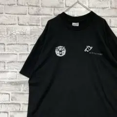 USA製90sヴィンテージTシャツ！シングルステッチ　ブラック半袖古着XL73