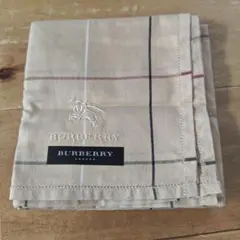 【新品未使用品】BURBERRY チェック柄 ハンカチ