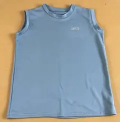INFIT くすみブルー　タンクトップ　M