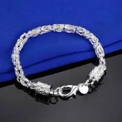 【225c】ブレスレット アクセサリー メンズ シルバー お洒落 20cm