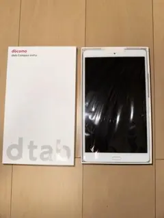 ドコモ　dtab d-01J タブレット　未使用　ジャンク品扱い