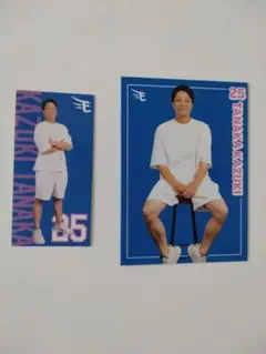 田中和基選手　楽天イーグルス　Fashion Check　カード　ステッカー