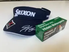 【3点セット】SRIXON 松山英樹 2021 マスターズ優勝記念 野村證券 Srixon - 松山英樹 2021マスターズ優勝 SRIXON 読売新聞広告の