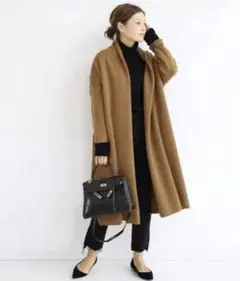 Deuxieme Classe スムースニットガウンコート
