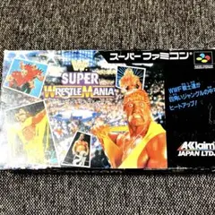 【新品・未使用】WWF スーパー・レッスルマニア⭐︎SFC⭐︎スーパーファミコン