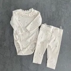 H＆M ベビー服 子ども服 セットアップ ボディスーツ ロンパース 4-6M