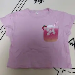 アプレレクール　ジュース　Tシャツ　ピンク 110