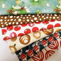 100×30cmはぎれ生地6枚まとめ売り【15】