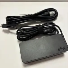 Lenovoノートパソコンの互換用 65W ACアダプターPD充電器