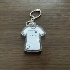 コンサドーレ ユニフォーム型キーチェーン3rdユニフォーム　荒野拓馬
