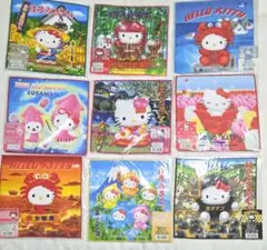 ハローキティ　ご当地　タオル　9枚セット