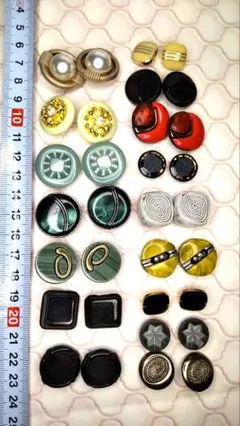 ヴィンテージボタン　コレクション　ハンドメイド資材　6