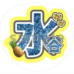 うちわ 文字 水谷瞬 北海道日本ハムファイターズ
