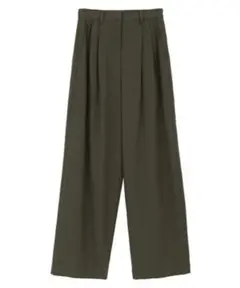 CLANE ベーシックタックパンツ