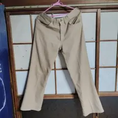 70'sリーバイススタプレ　ベージュ　ビルジップ