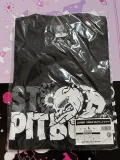 新日本プロレス 石井智宏 「HEAD BUTT」 Tシャツ（黒） Lサイズ