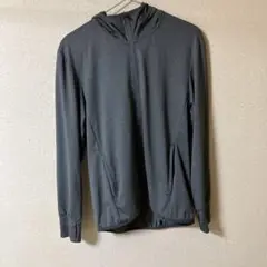 GU UVカットフルジップパーカ(長袖) DARK GREY XS