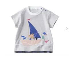 【新品未使用タグ付き】 familiar ファミリア Tシャツ 半袖 100
