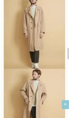 PUBLIC TOKYO◆20AW/極 meoto バルマカンコート/コート