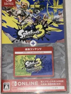 (新品未開封　シュリンク付き)Splatoon 3　+ 追加コンテンツ 新品未開封 シュリンク付き)Splatoon 3 + 追加コンテンツ Switch