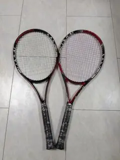 MANTIS マンティス テニスラケット PRO 295Ⅲ 285 セット 中古