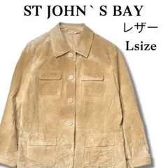 STJOHNS BAY レザージャケット スウェードレザージャケット スウェード