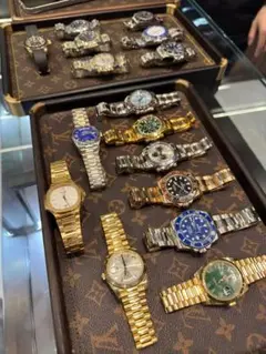 rolex 自動巻きアナログ時計セット