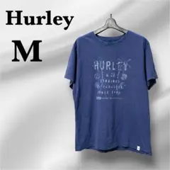 Hurley ネイビー半袖 Tシャツ【M】 メンズ　レディース　男女兼用　夏秋