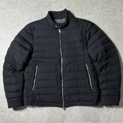美品 HUGO BOSS ダウンジャケット 48 ライダース型 近年モデル