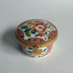 ロイヤルウースター ピルケース 陶器 蓋付小物入れ RoyalWorcester