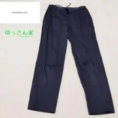 美品 トゥモローランド パンツ ネイビー
