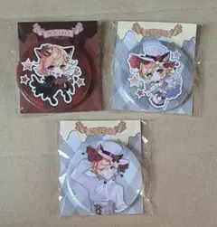 96NEKO 缶バッジ　3つセット