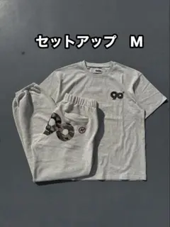 90 Logo Light Sweat Pant x Logo Tee M