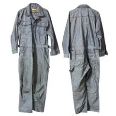 ザックスタイルズゴールド Lサイズ つなぎ 作業着 ストライプ柄