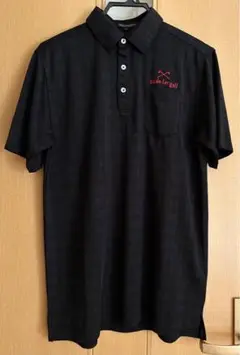 Tourdivision 半袖ポロシャツ　刺繍　MADE FOR GOLF　L