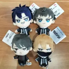 【未使用品】桃源暗鬼 ちまっとさん ぬいぐるみ 全4種セット マスコット