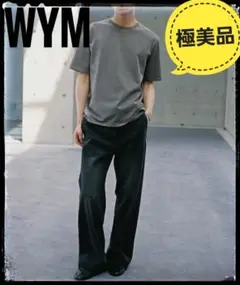 【極美品】WYM BASIC TEE -SLIM CROPPED FIT