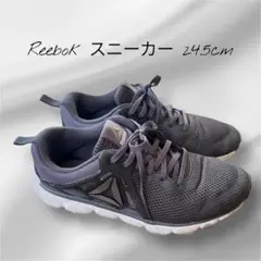 【Reebok スニーカー 24.5cm 】履き心地◎ 軽量＆通気性タイプ