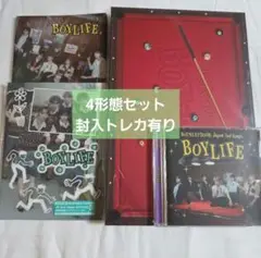 ☆BOYNEXTDOOR BOYLIFE 4形態セット 開封済み トレカ付き☆
