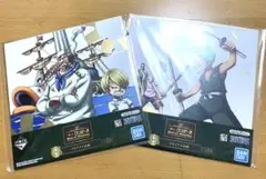 ONE PIECE ワンピース メモリアル色紙 サンジ ゾロ
