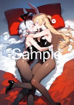 A4サイズアートポスター 1点もの 美女ポスター最高品質 E-J-４５