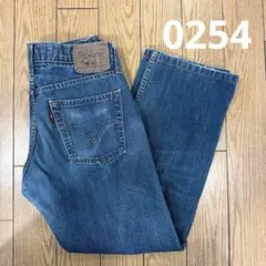 Levi's インディゴ ストレートジーンズ 514