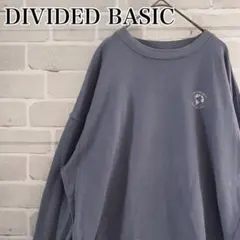 デビットベーシック　H&M 薄紫オーバーサイズトレーナー パーカー　スウェット